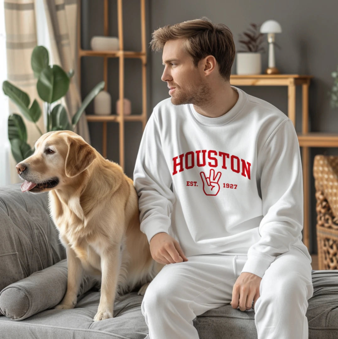 Classic H Sweatshirt - Houston Cougars Coogs gameday gear