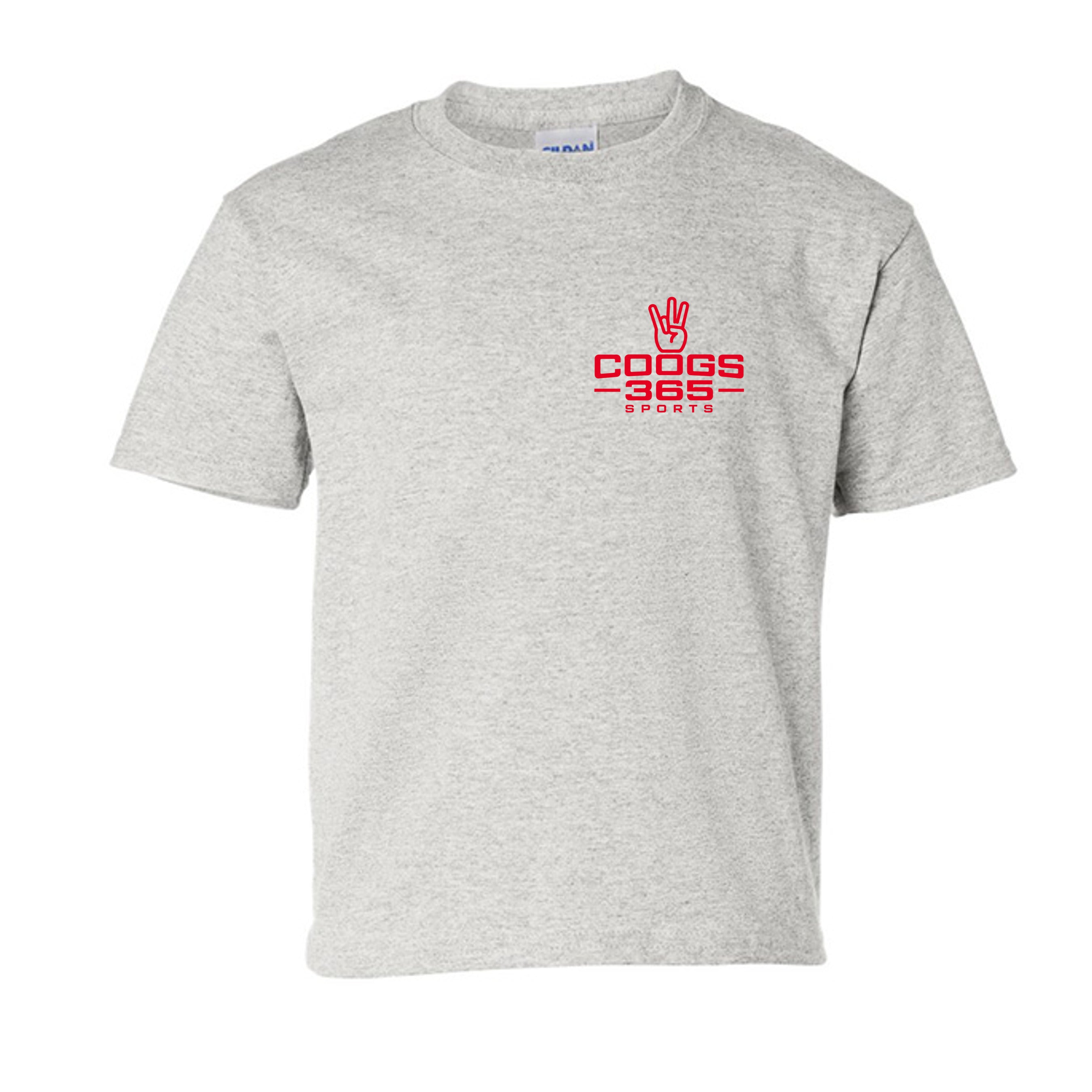 All Coogs Youth in Ash, front view - Houston Cougars Coogs gear