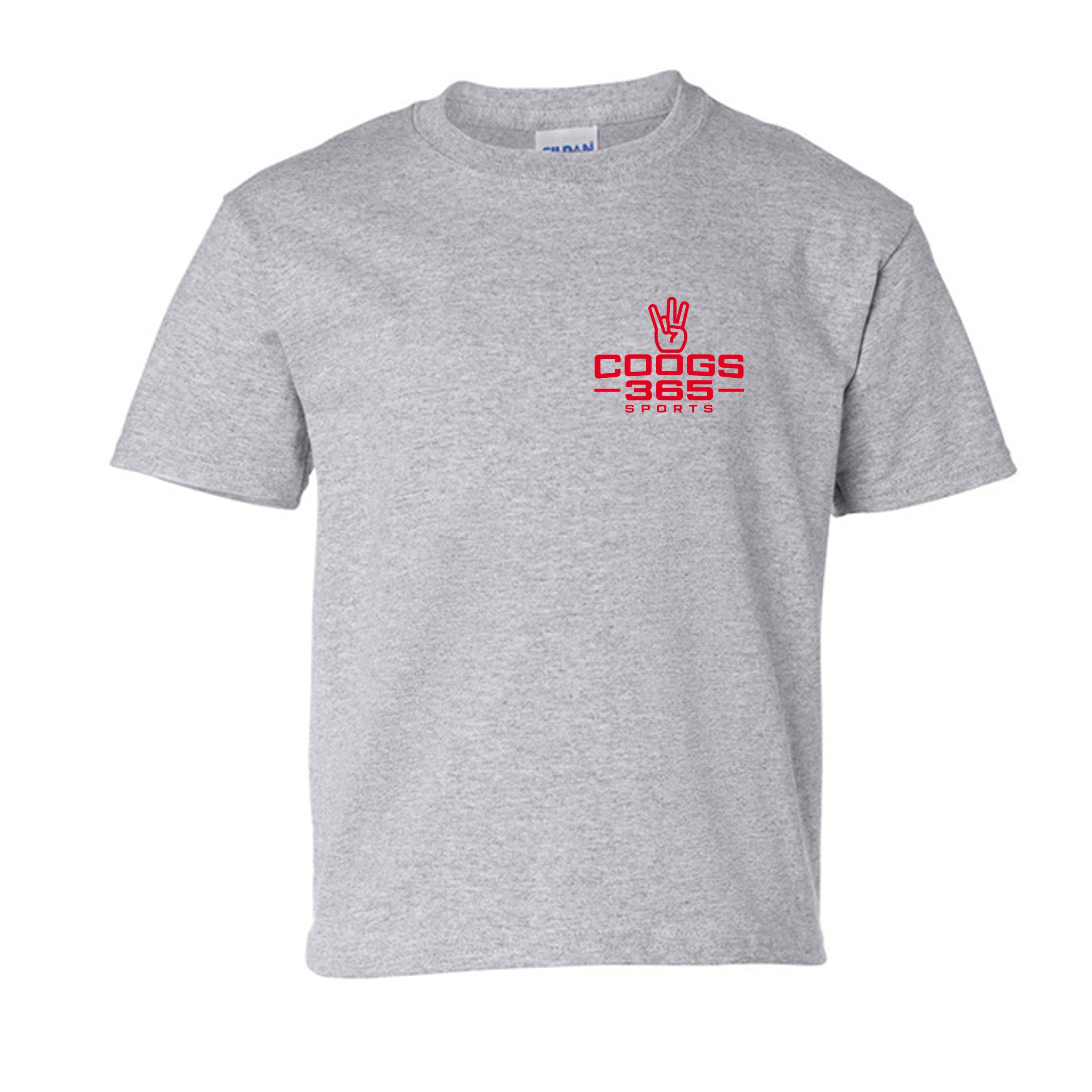 All Coogs Youth in Sport Grey, front view - Houston Cougars Coogs gear