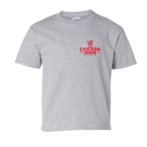 All Coogs Youth in Sport Grey, front view - Houston Cougars Coogs gear