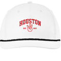 Coogs Classic Rope in White/ Black, front view - Houston Cougars Coogs gear