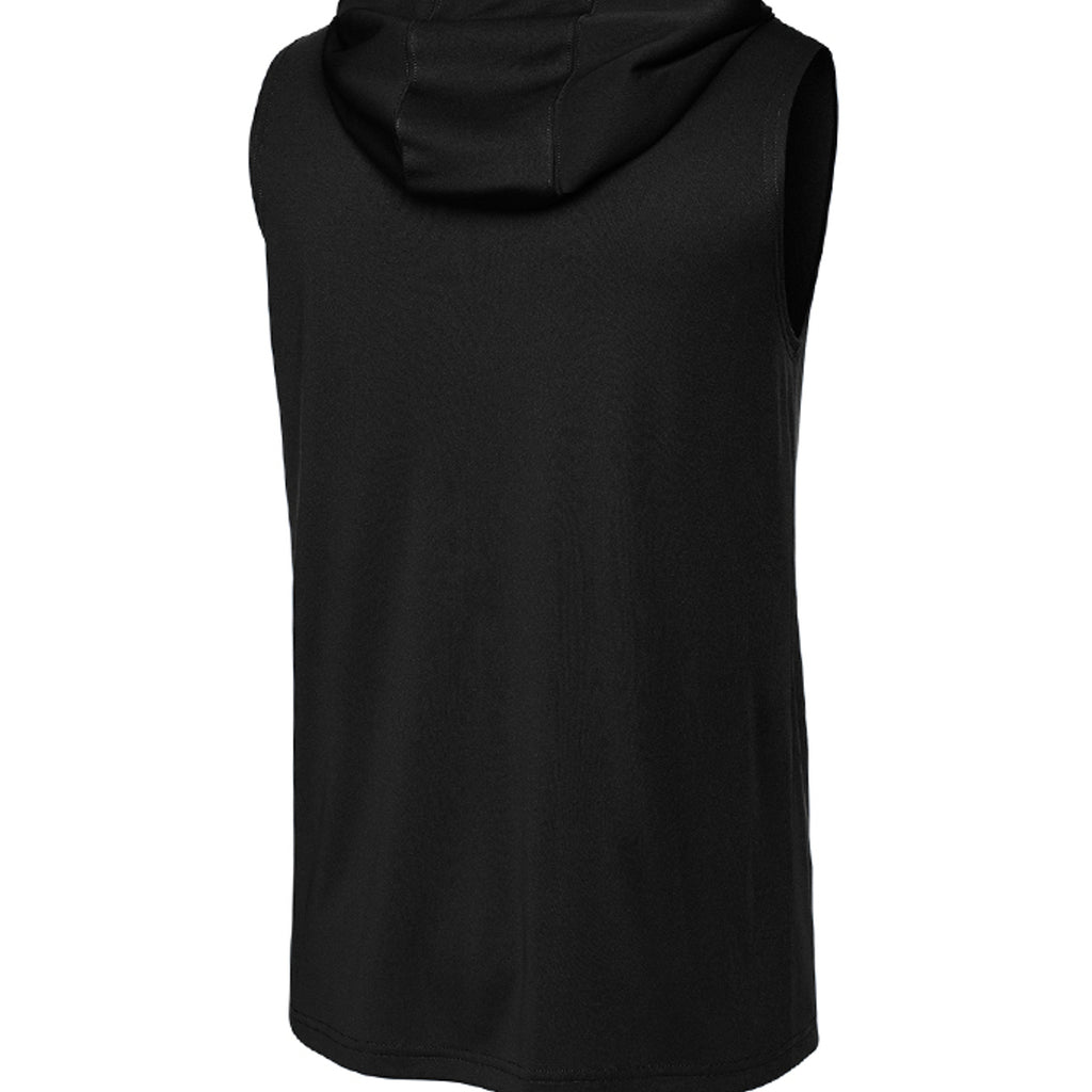 Houston Third Ward Hoodie in Black, back view - Houston Cougars Coogs gear