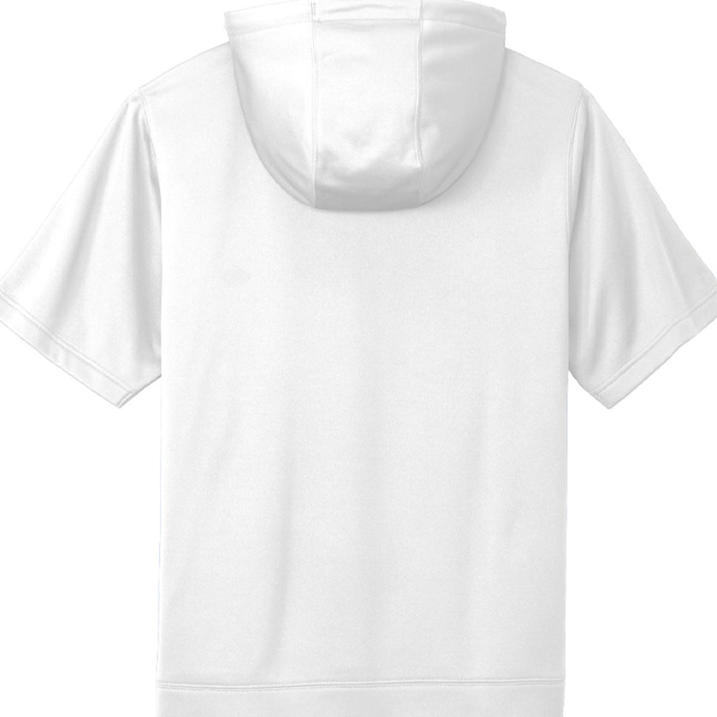 Classic H Pullover in White, back view - Houston Cougars Coogs gear