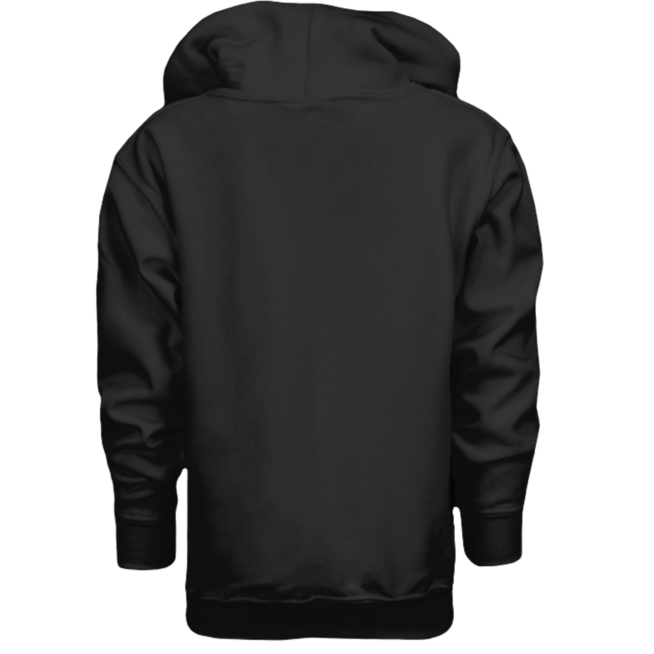Classic H Youth Hoodie in Black, back view - Houston Cougars Coogs gear