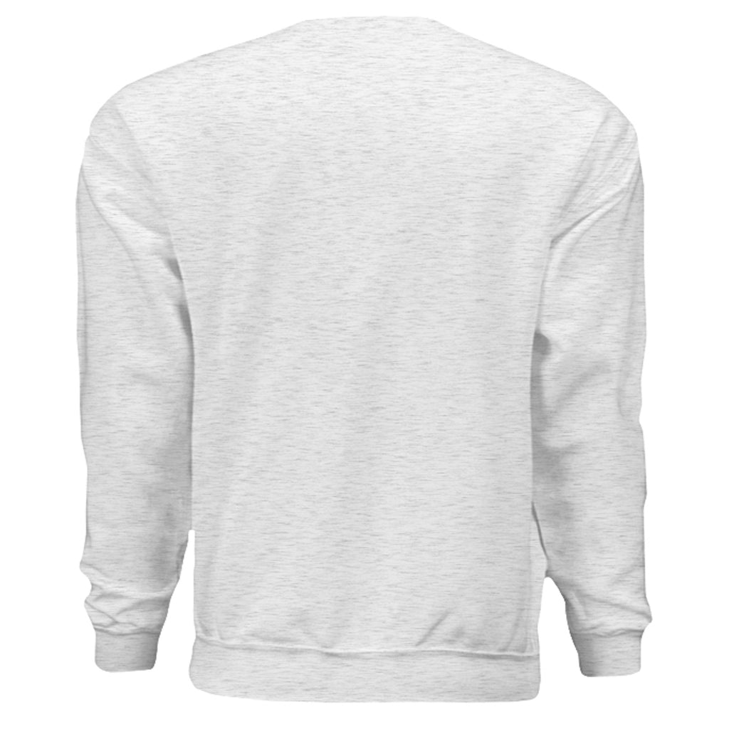Classic H Sweatshirt in Ash, back view - Houston Cougars Coogs gear